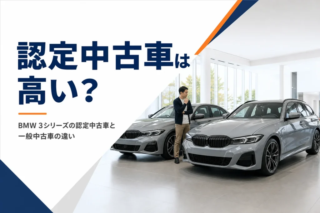 ショールームに並ぶグレーのワゴンとセダン